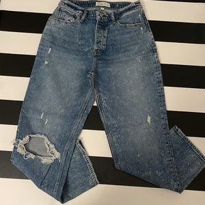 ABERCROMBIE AND FITCH CURVE LOVE 90s Straight ULTRA HIGH RISE👖